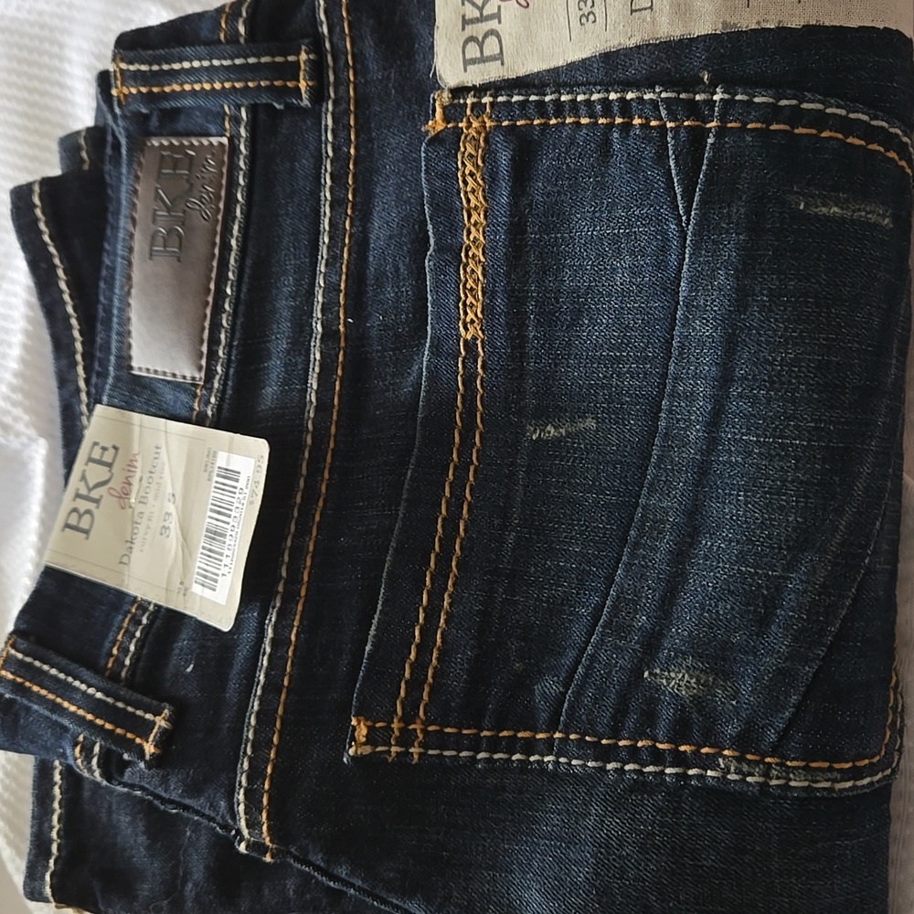 Dark Blue Denim Jeans